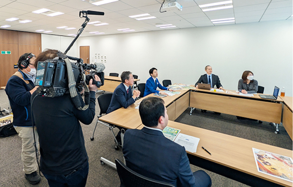 イチモニ！でAFCプレミアムプレスの編集会議の様子が紹介されます
