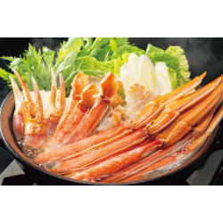 プレゼント「石田水産 生ずわいがに半むき身650g」の画像です