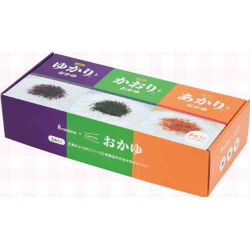 プレゼント「三島食品×ＩＺＡＭＥＳＨＩ 三島のゆかり®・かおり®・あかり®とおかゆ 6箱セット」の画像です
