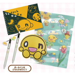 プレゼント「HTB onちゃん文房具セット」の画像です