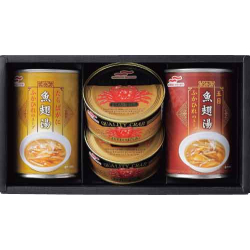 プレゼント「マルハニチロ ふかひれスープ・かに缶詰詰合せ」の画像です