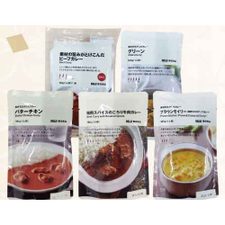 プレゼント「無印良品  レトルトカレーセット」の画像です