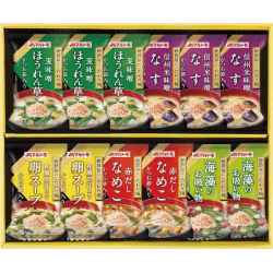 プレゼント「マルトモ 鰹節屋のこだわり椀（１２食）」の画像です