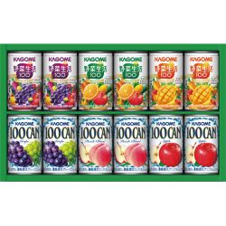 プレゼント「カゴメ すこやかファミリーギフト（１２本）」の画像です