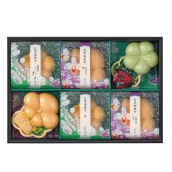 プレゼント「京洛・辻が花 お茶漬・お吸物最中詰合せ」の画像です