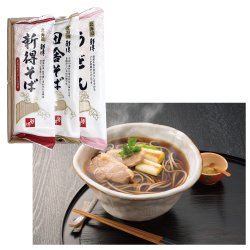プレゼント「新得物産株式会社 新得そば・うどんセット」の画像です