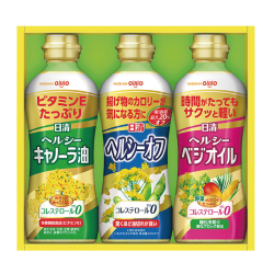 プレゼント「日清 ヘルシーオイルギフト」の画像です