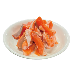 プレゼント「札幌シーフーズ 北海道養殖サーモン切り落とし300g×2袋」の画像です